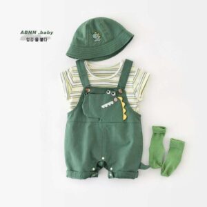 Romper set with hat & socks