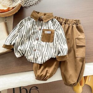 Trendy full sleeve shirt-pant set