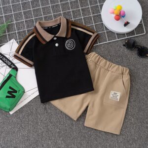 Kids polo shirt set
